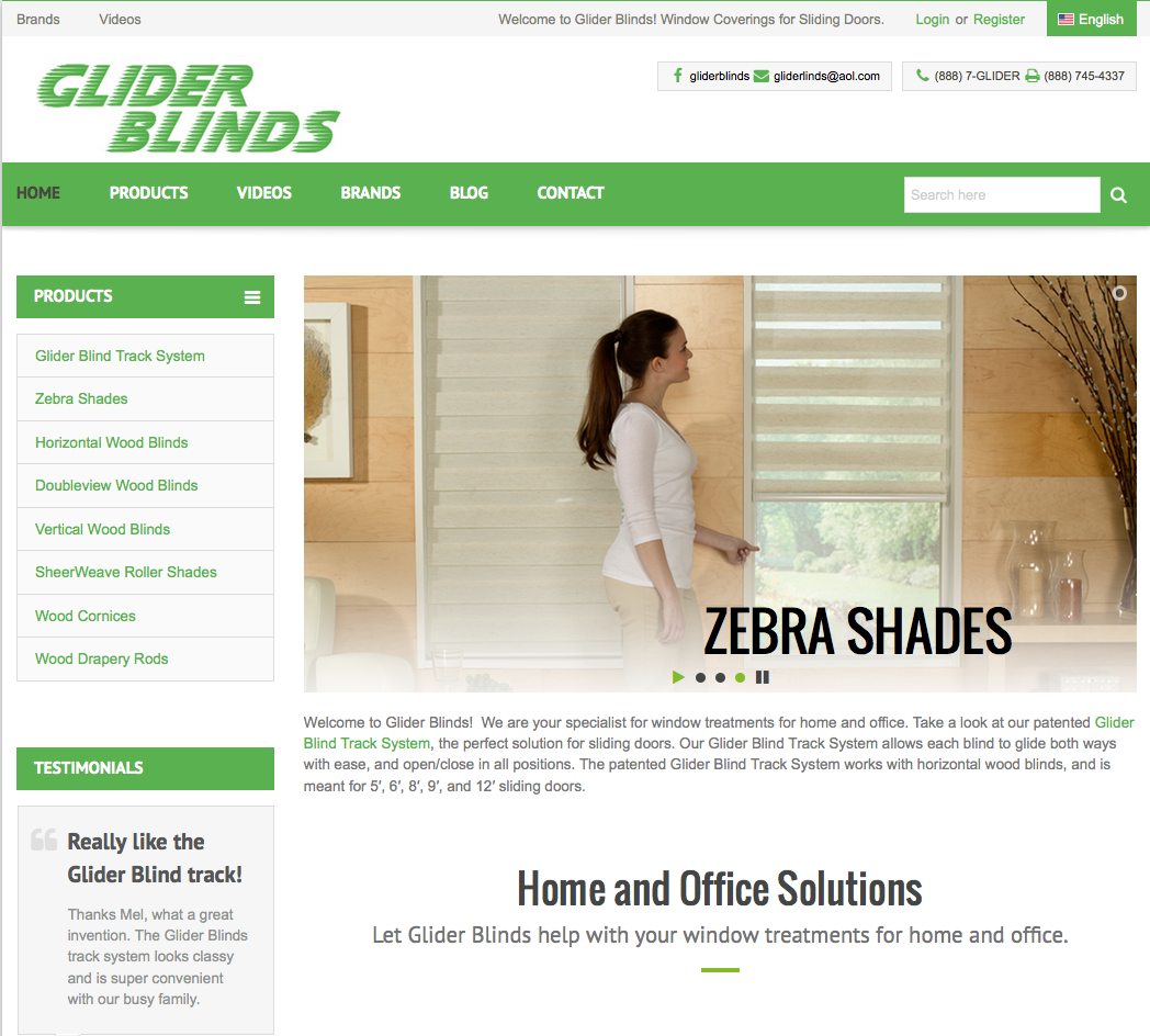 Website design VIEWDIA